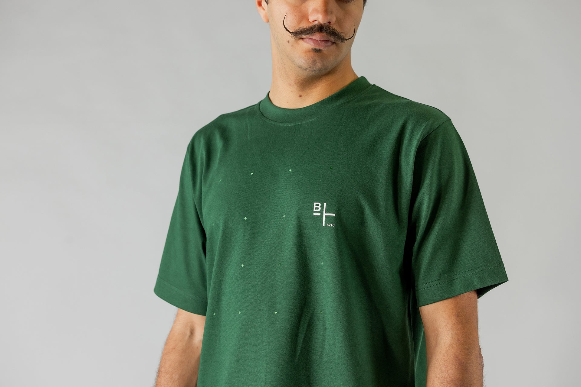 Crew T-Shirt, Forest Green