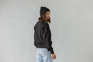 Crew Sweater, Black