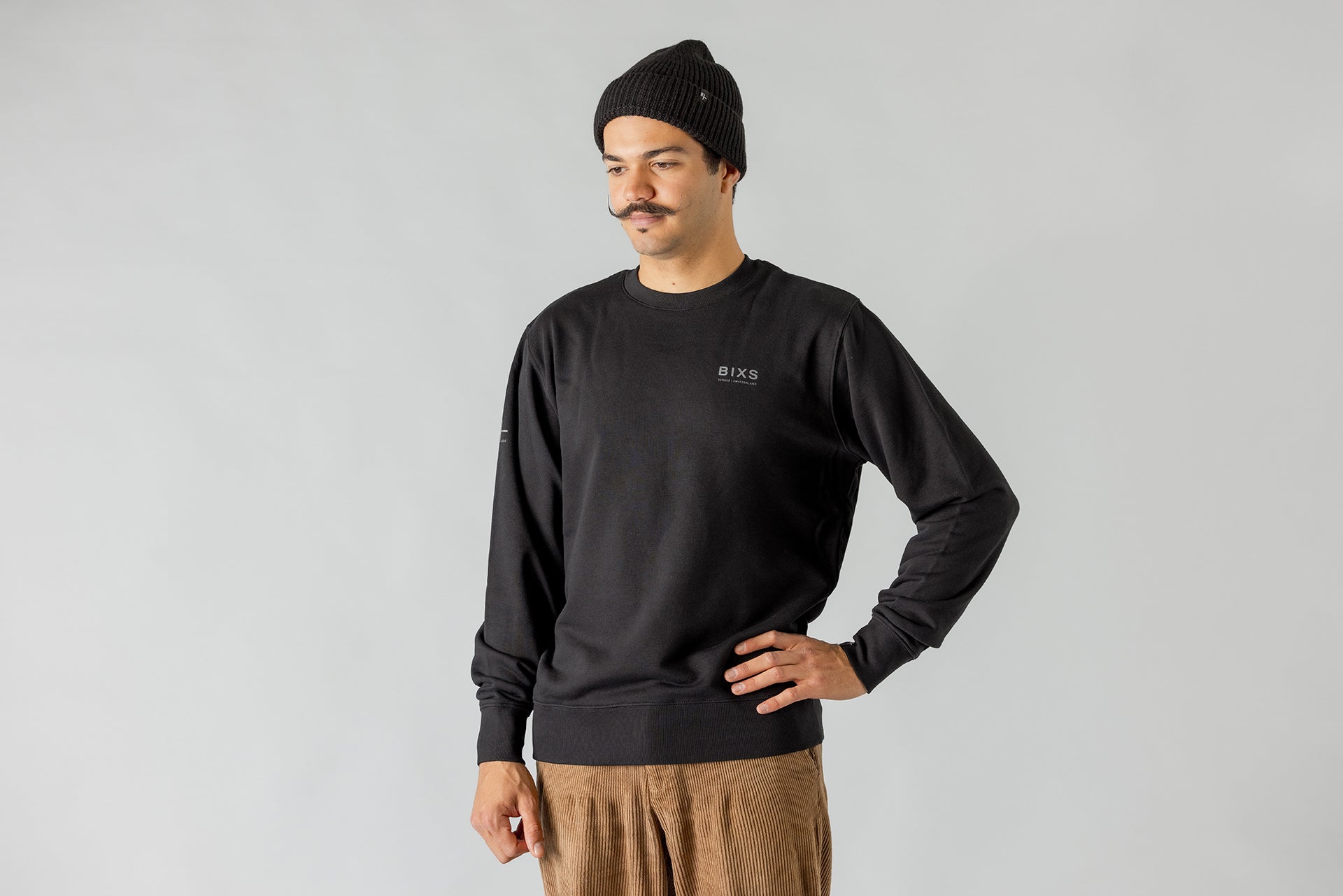 Crew Sweater, Black